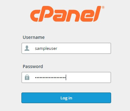 Log in with your provided credentials.